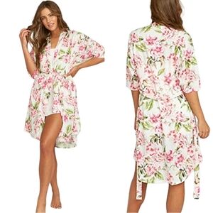 Show Me Your Mumu Brie Floral Robe, Size O/S